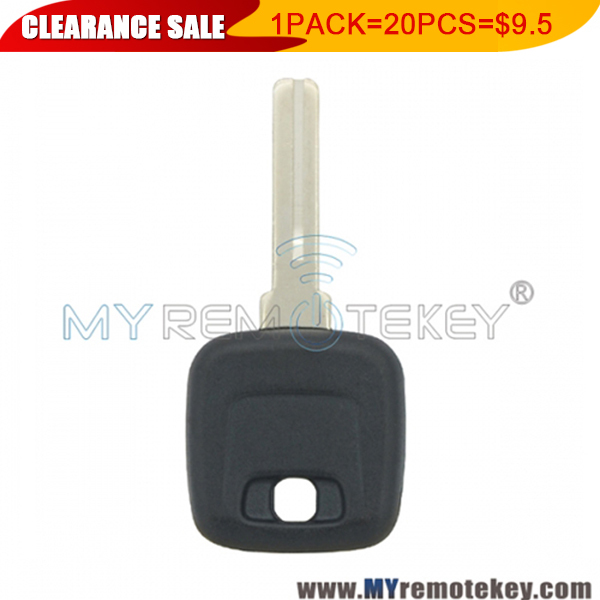 1 pack Transponder key blank for Volvo NE66