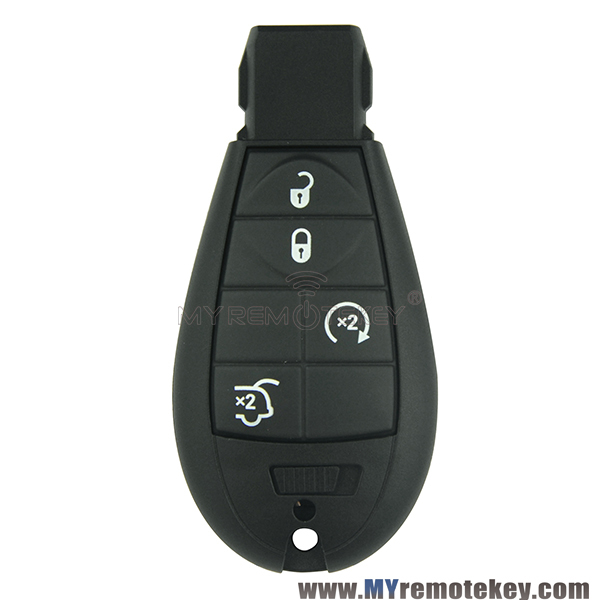#5 68066875AA New style Europe model Fobik key 434Mhz 4 Button  for Chrysler Jeep Dodge