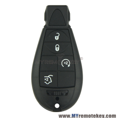 #5 Fobik key remote Europe Model 68066859AD 4 button 434Mhz ASK HITAG2 ID46 PCF7941 for Chrysler Voyager Jeep Cherokee Dodge Caliber Journey Grand 