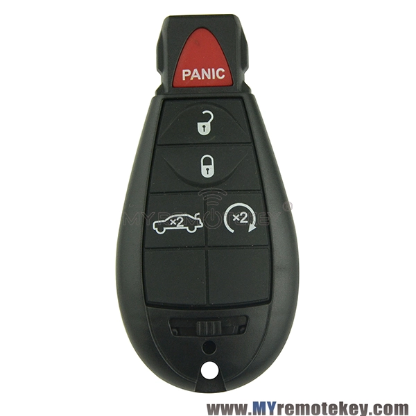 #3 M3N5WY783X Fobik remote key fob ID46 chip PCF7941 434MHZ ASK HITAG2 4 button with panic for Chrysler Dodge Challenger 2009 2010 2011