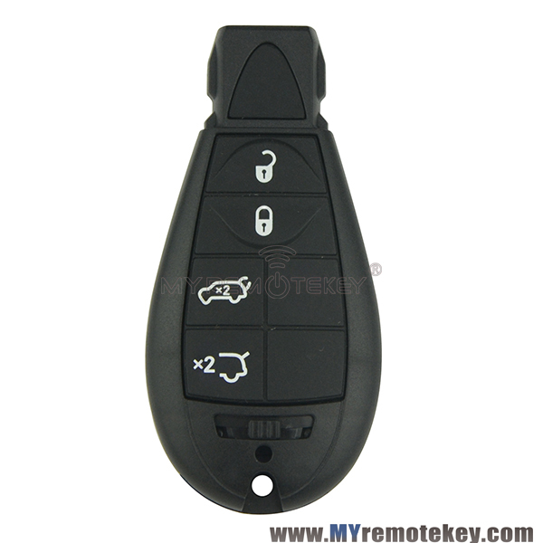 #6 Fobik key remote Europe Model 68066859AD 4 button 434Mhz ASK HITAG2 ID46 PCF7941 for Chrysler Voyager Jeep Cherokee Dodge Caliber Journey Grand 