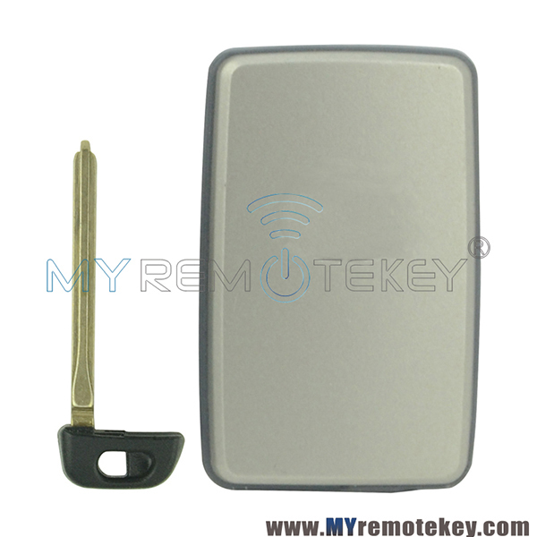 Smart key shell for Toyota Yaris Previa 2 button