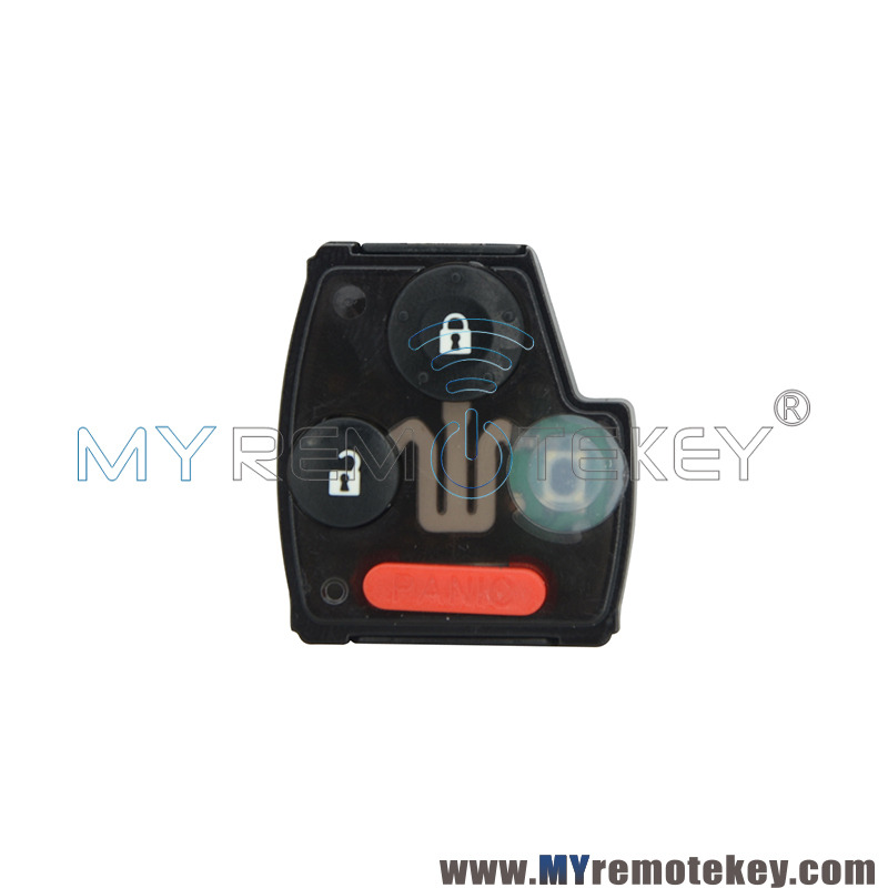 OUCG8D-380H-A Remote head key 2 button with panic 313.8Mhz 315mhz ID46 chip for Honda Ridgeline Odyssey Fit Accord 35111-SHJ-305