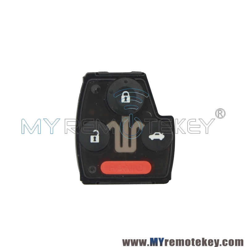 35118-SDA-A11 Remote head key for Honda Accord 2003-2007 3 button with panic 313.8Mhz 315mhz ID46 chip car key OUCG8D-380H-A