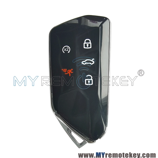 5H0 959 753M Smart key shell 5 button for VW Golf GTI MK8 2020-2022