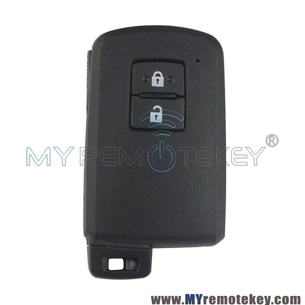 MDL BA7EQ Smart key 2 button 433mhz 8A chip for 2013-2017 Toyota Auris Yaris Hybrid RAV4 (board 0011) 89904-0D130