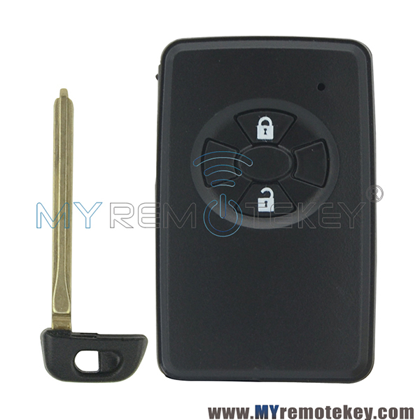 89904-02080 Smart key 433mhz ID6B chip 2buttons for Toyota Auris 2009-2012 (B90EA)