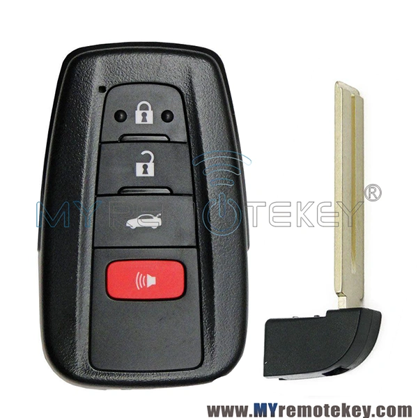 HYQ14FBN Smart Key shell 4 Button for 2019-2021 Toyota Corolla 8990H-02030