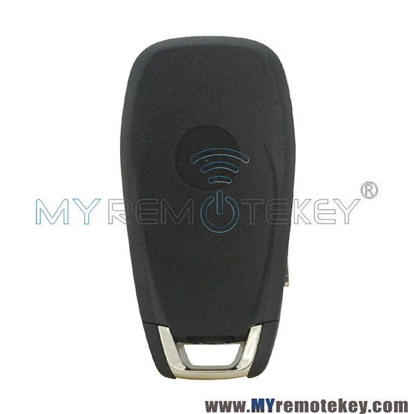 Flip remote key shell 4 button HU100 blade for Chevrolet Cruze Aveo 2014-2017