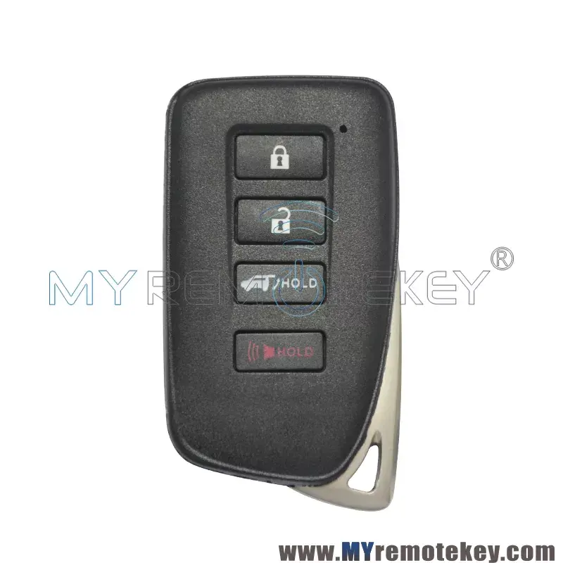 Smart key case 4 button for Lexus LX570 RX350 RX450 2016-2020 FCC HYQ14FBB