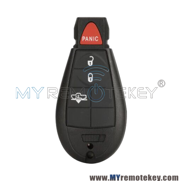 PN 68159654 / FCC GQ4-53T fobik key remote 4 button 434Mhz 46 chip for 2013-2018 Dodge RAM 1500 2500 3500 ID46 PCF7961