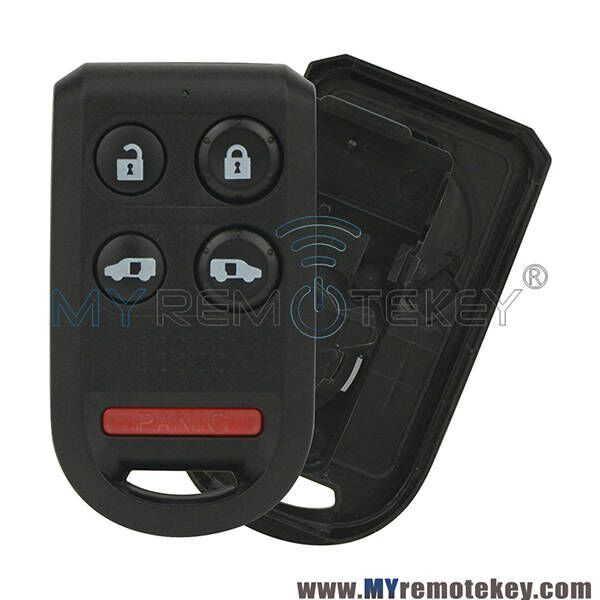 Remote key fob cover shell for Honda Odyssey 4 button with panic  2005 - 2010  OUCG8D-399H-A  P/N: 72147-MCA-S41