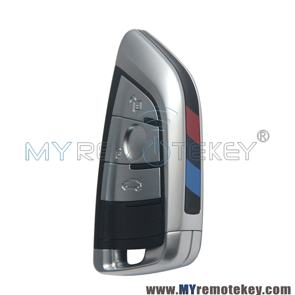 5FA011926-30 Smart key remote FEM 3 button 315Mhz 434Mhz 868Mhz ID49-PCF7953 chip FSK model for BMW X5 X6 2014 2015 9367398-01(with Foot Kick Sensor)