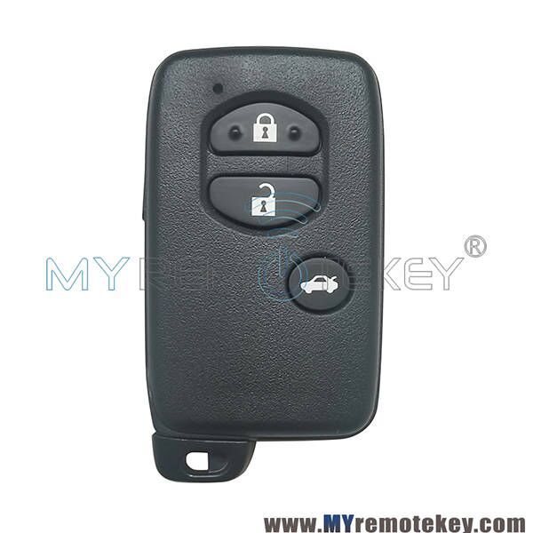 Smart key shell case 3 button for Toyota Camry Avensis