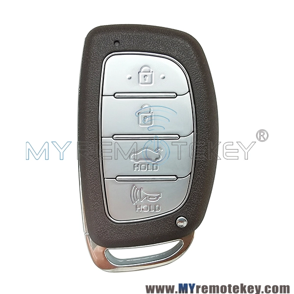 FCC TQ8-FOB-4F11 Keyless-Go Smart Key 4 button 433MHz FSK / NCF2951X / HITAG 3 / 47 CHIP for 2017-2019 Hyundai Ioniq HU134 PN 95440-G2000