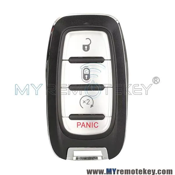 FCC M3N-97395900 Smart key shell 4 button for 2019-2020 Chrysler Pacifica Voyager PN 68419652