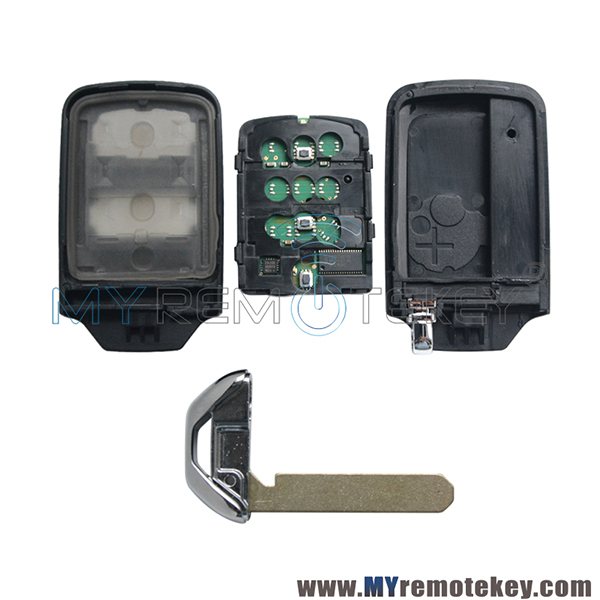 smart key 2 Button 433MHz 4A chip for 2018-2020 Honda Jazz XRV Venzel HRV FCC CWTWB1G0090