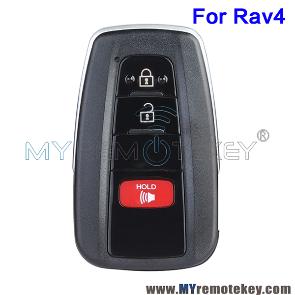 HYQ14FBC Smart Key 3 Button 312/314MHZ 8A chip for 2019 Toyota Rav4 P/N 8990H-0R010 8990H-42010 (board 0351)