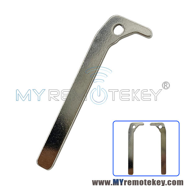 Emergency key blade for BMW universal remote