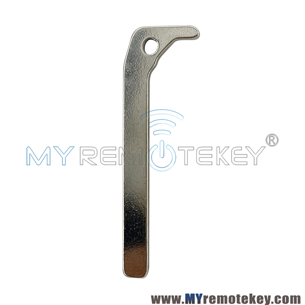 Emergency key blade for BMW universal remote