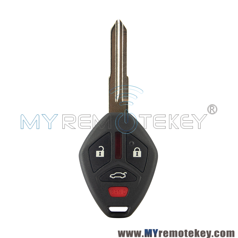 FCC OUCG8D-625M-A Remote key 4 button MIT3 blade 315Mhz ID46 chip for 2008 - 2015 Mitsubishi Lancer PN: 6370A477