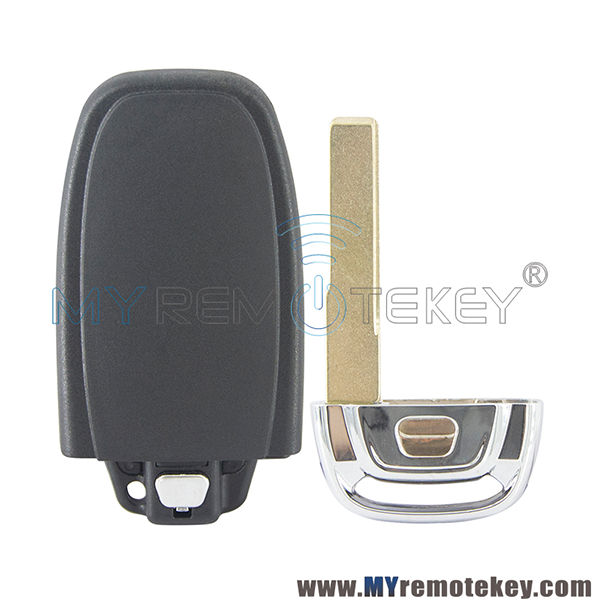 8T0959754C Smart key shell case 3 button for 2009 2010 2011 2012 Audi A3 A4 A5 A6 A8 A4L A6L Q5 Q7 