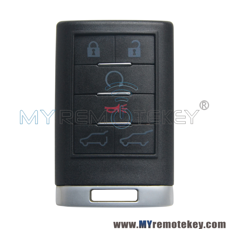 OUC6000223/OUC6000066 Smart key 6 button 315mhz for Cadillac Escalade 2008 2009 2010 2011 2012 2013 2014