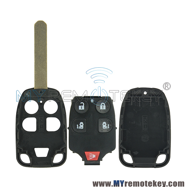 FCC N5F-A04TAA PN 35118-TK8-A10 remote key 313.8Mhz 5 button for 2011 2012 2013 Honda Odyssey