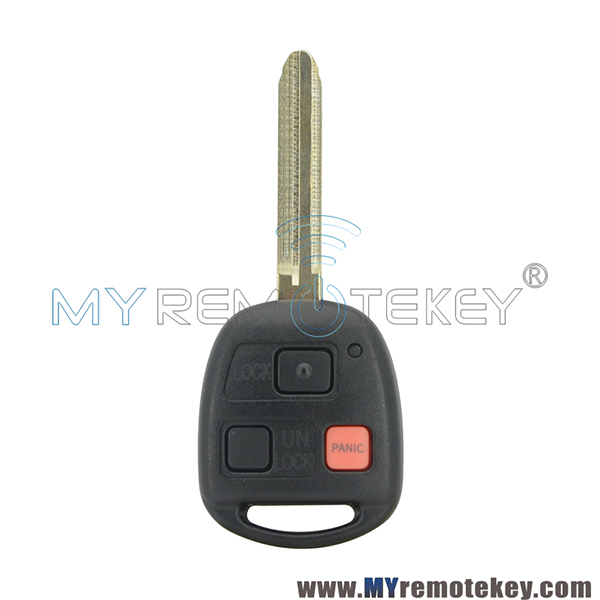 FCC ID HYQ1512V / P/N 89070-60750 4d67 chip /Remote car key 3 button TOY43 315mhz for Toyota Land Cruiser P/N 89070-60090 4C / 4D67 CHIP