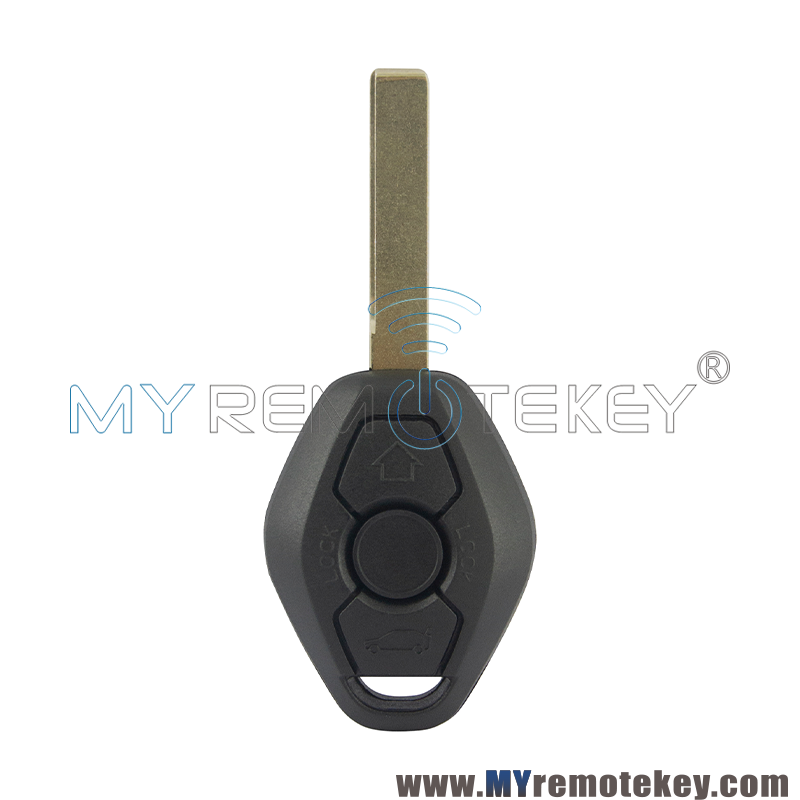 Remote key 3 button for BMW 3 5 series X3 X5 Z4 EWS system HU92 ID44 CHIP PCF7935