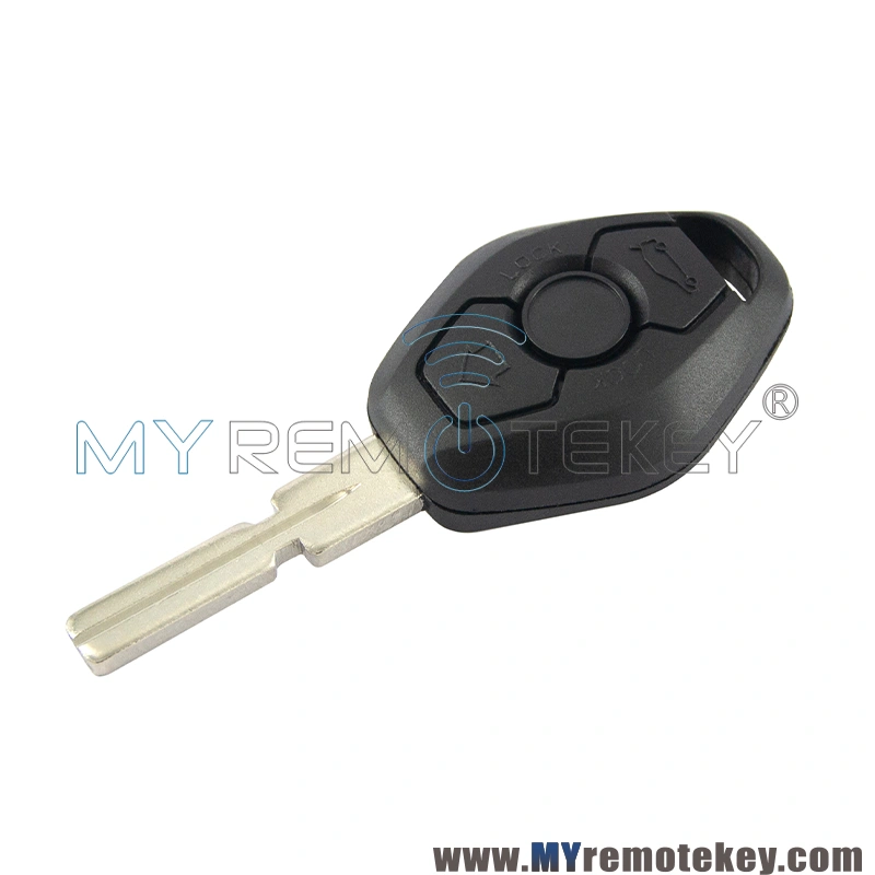 Remote car key case shell 3 button for BMW 3 5 series X3 X5 Z4 HU58