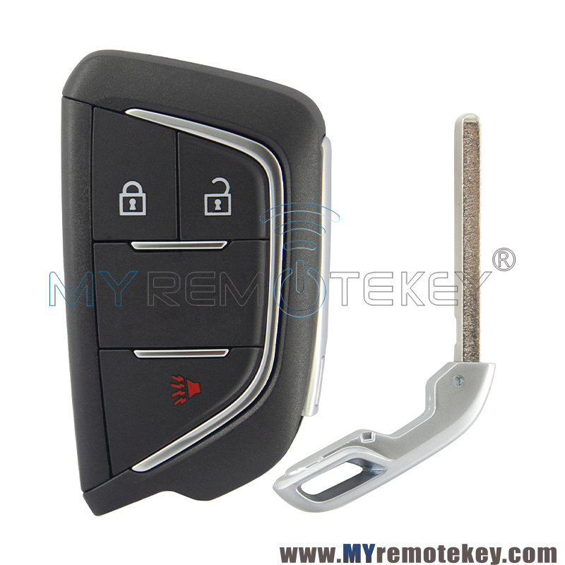 FCC YG0G20TB1 smart key shell 3 button for 2020-2022 Cadillac CT4 CT5