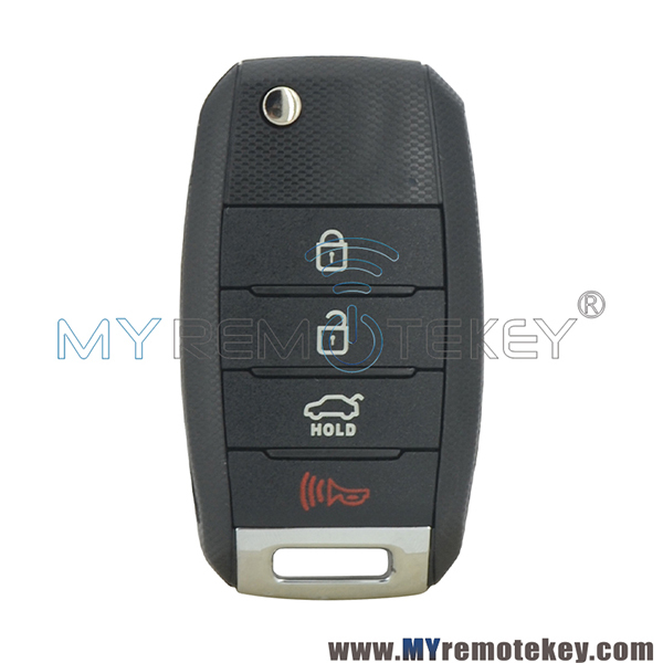 OSLOKA-870T Flip remote key 4 button 434mhz for Kia Forte 2013-2016 PN 95430-A7400 HYN14R