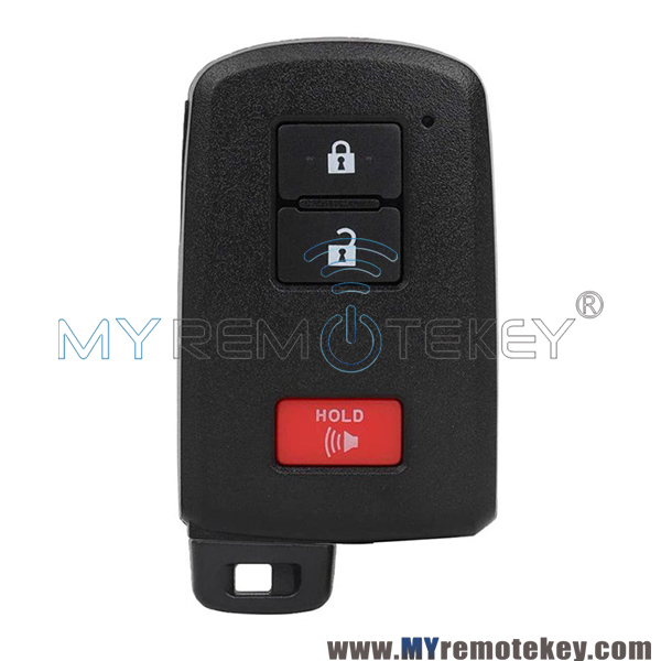 2012-2019  for Toyota Prius RAV4 FCC HYQ14FBA Smart key 312/314Mhz 3 button 8A chip PN 89904-52290 (G Board 0020)