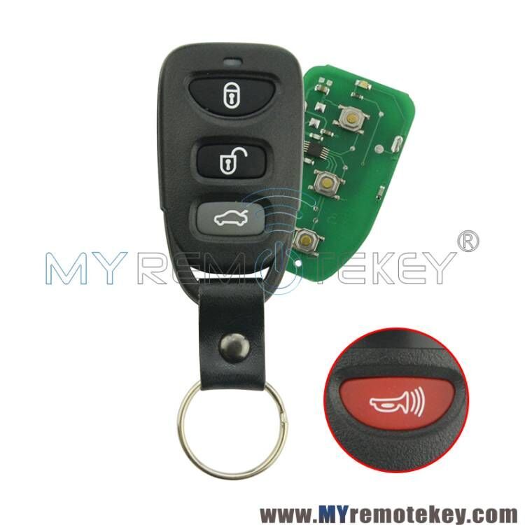 PN: 95430-3Q001 Remote fob 3 button with panic 315Mhz for Hyundai Sonata 2011-2014 FCC OSLOKA-950T