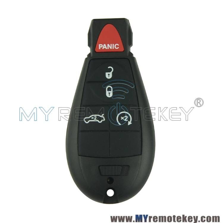 FCC M3N32297100 fobik key 5 button 433mhz for 2012-2016 DODGE DART PN 56046773AA