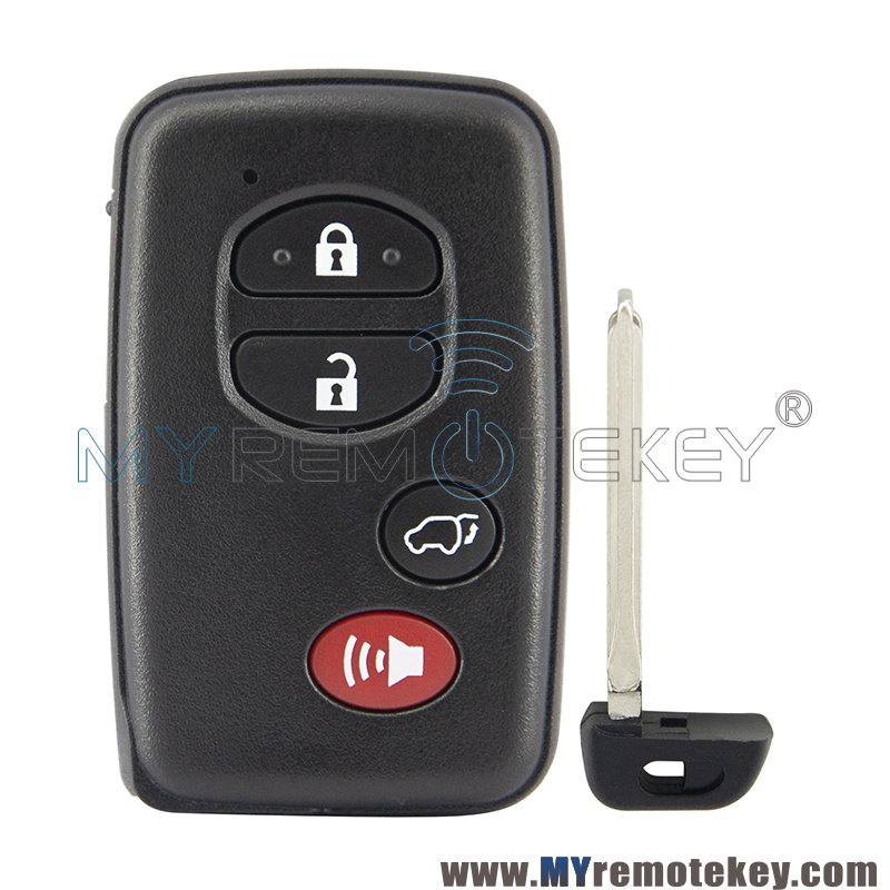HYQ14AAB smart key shell 4 button for Toyota Highlander Limited 2007-2014 89904-48110