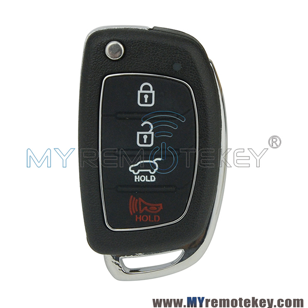PN: 95430-2W110 Remote Flip Key 4 Button 433mhz for  2015-2019 Hyundai Santa Fe FCC: TQ8-RKE-4F31