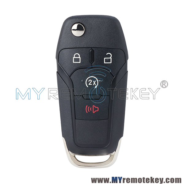 N5F-A08TDA 4 button flip key 902mhz ID49 for 2015-2021 Ford F-Series Raptor Ranger 164-R8134