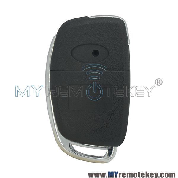 Flip remote key shell case for Hyundai Sonata Elantra 3 button with panic