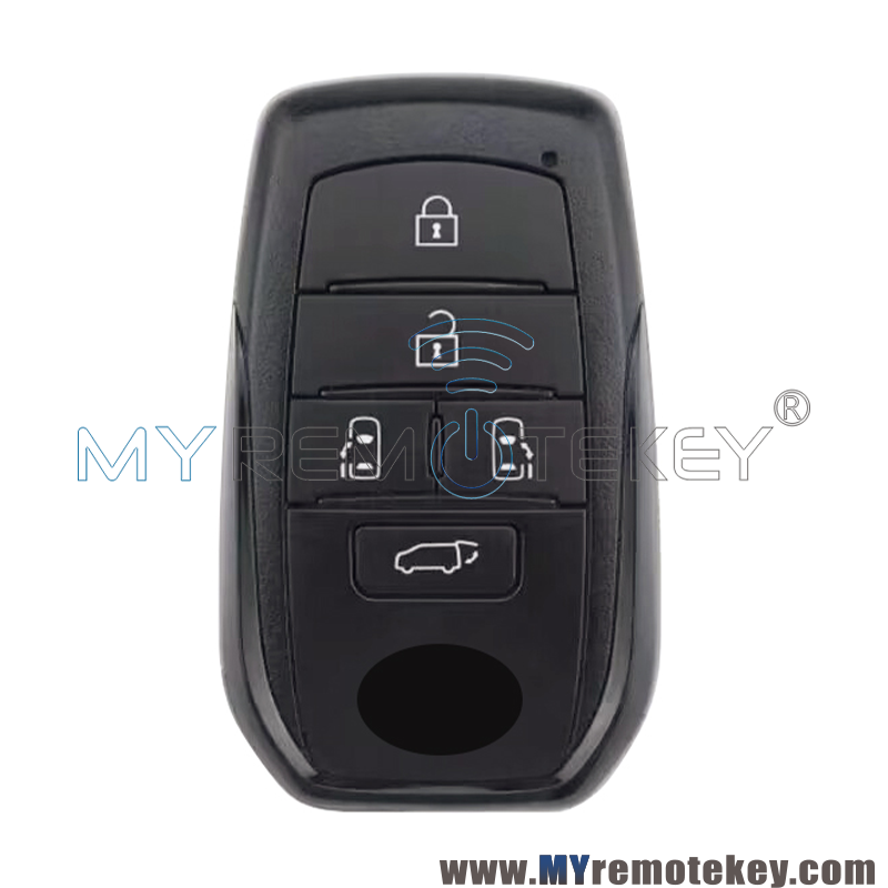 BK1EW Smart Key shell 5 Button for 2022 Toyota Alphard Vellfire