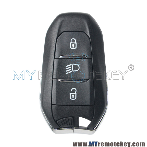 P/N 9840149780 smart keyless key 3 button 433mhz NCF29A1M Hitag AES 4A chip for 2019-2023 Peugoet Citroen Opel (Board A3M15 / A3M05 / A3M65)