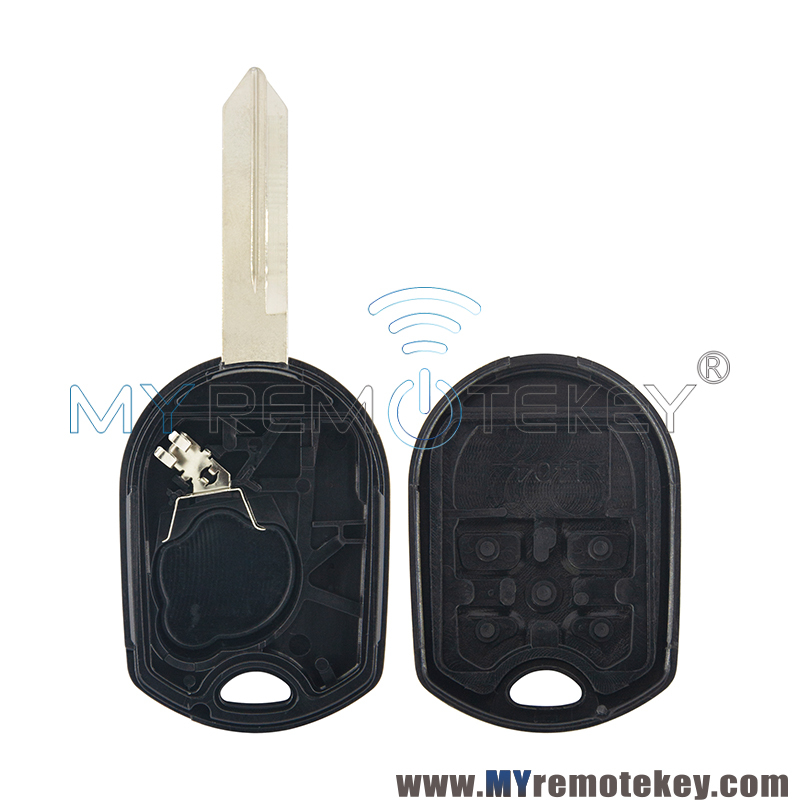 For Ford Edge Explorer remote head key shell 3 button