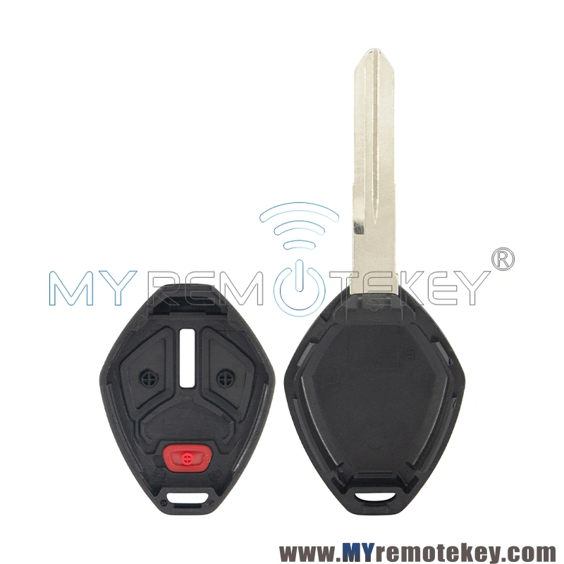 Remote key shell 2 button with panic MIT6 blade OUCG8D-620M-A for Mitsubishi endeavor 2006