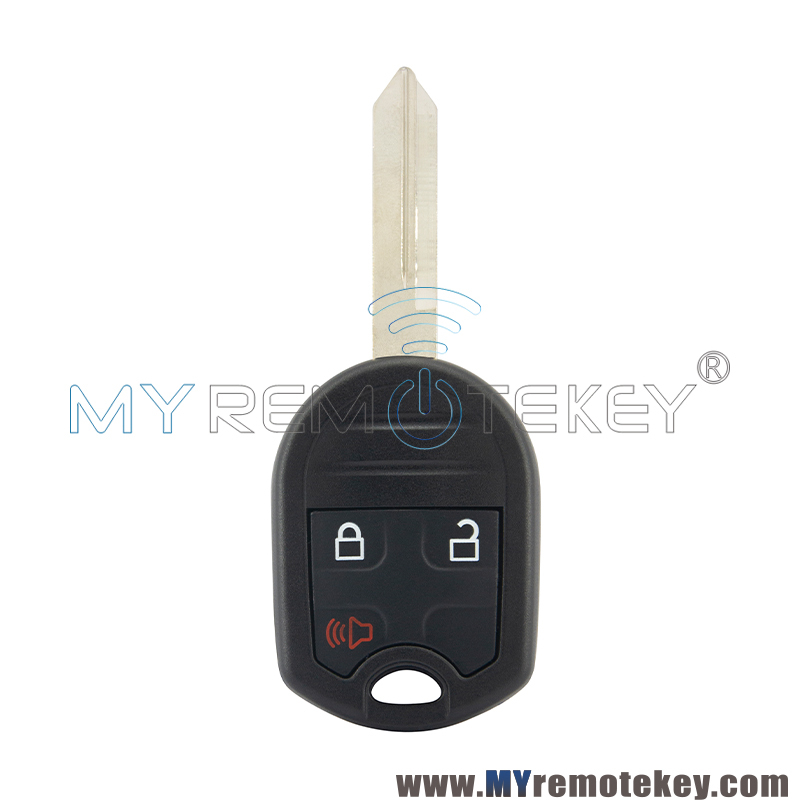 For Ford Edge Explorer remote head key shell 3 button