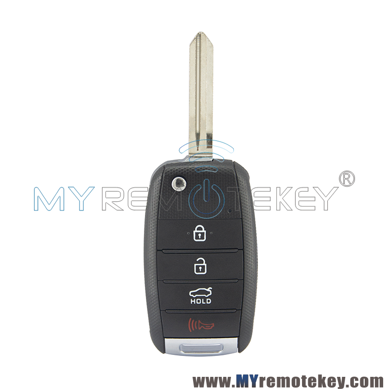 PN 95430-A7400 OSLOKA-870T Flip remote key 4 button TOY48 434mhz for Kia K5 2013-2016