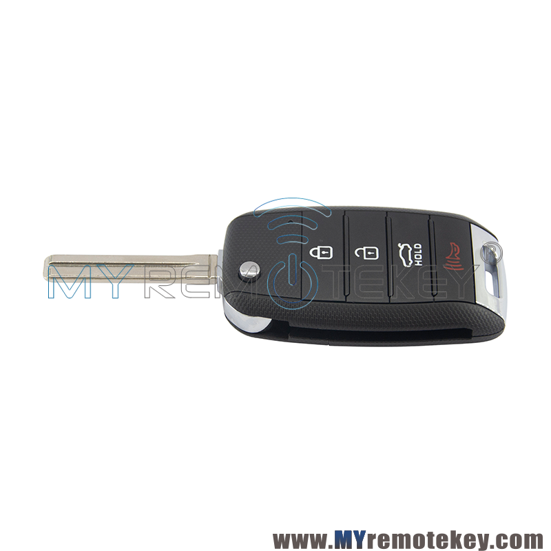 PN: 95430-2T560 Flip remote key 4 button 315Mhz for 2014-2015 Kia Optima FCC NYODD4TX1306-TFL