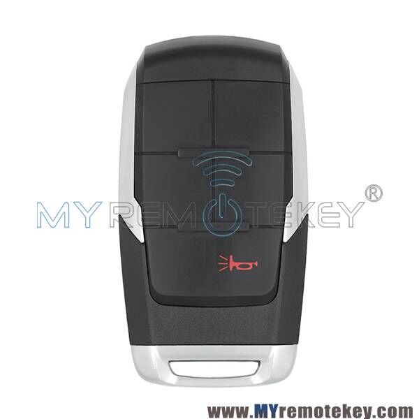 FCC GQ4-76T Smart key 1 button 433Mhz 4A Chip for 2019 2020 2021 Dodge ...