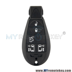 #9 Fobik key remote Europe Model 68066859AD 5 button 434Mhz ASK HITAG2 ID46 PCF7941 for Chrysler  Grand Voyager Town and Country 2008-2013