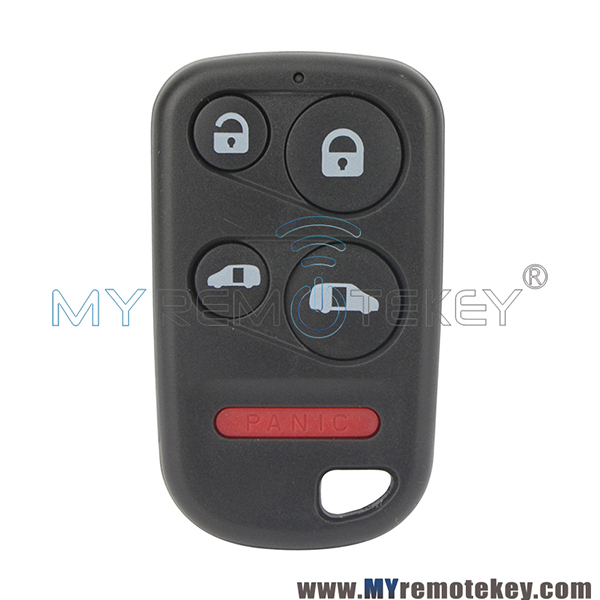 Remote fob case shell for Honda Odyssey 4 button with panic OUCG8D-440H-A